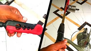 How to put line on fishing Reel with Line Spooler ll मछली पकड़ने की रील पर लाइन डालने का आसान तरीका [upl. by Krever485]