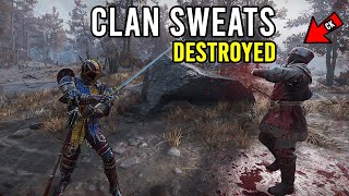 Chivalry 2s Best Weapon the LONGSWORD Destroys a CLAN [upl. by Steinway48]