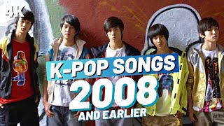 THE BEST KPOP SONGS OF 2008 AND EARLIER [upl. by Silvain387]