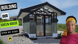 Building a Potting Shed From Start to Finish  Small Greenhouse Build [upl. by Schnurr2]