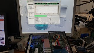 CKD test  HP Thin Clients vs WinXP  Mach3 driver test [upl. by Ydolem]