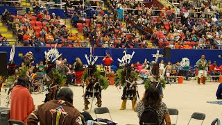 Apache Crown Dancers 2023 Austin Powwow [upl. by Tiebold]