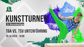 TG Allgäu vs TSV Unterföhring  3 Bundesliga Kunstturnen  Deutsche Turnliga [upl. by Neala]