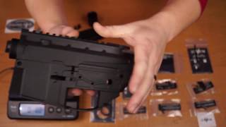 SUPER LIGHT AR15 SBR Build  V Seven Weapon Systems V7 Parts [upl. by Santini]