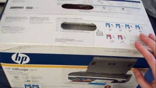 HP Officejet H470 Mobile Printer Unboxing [upl. by Olegnaid]