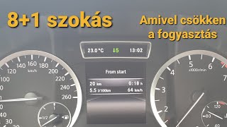 81 szokás amivel csökken az autó fogyasztása [upl. by Assirok]