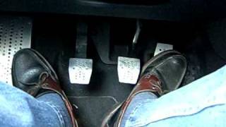 Shifting a manual transmission Audi A3 [upl. by Elleyoj]