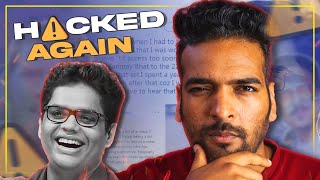 HACKED  Why Tanmay Bhat Youtube Channel are getting hacked [upl. by Aihn796]