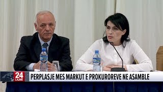 Sherr në mbledhjen e Prokurorëve Arta Marku kërcënon prokurorin se do e nxjerë jashtë [upl. by Irahc]