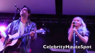 Dove Cameron and Ryan McCartan Glowing in the Dark LIVE [upl. by Cami]