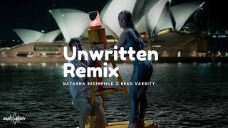 Natasha Bedingfield  quotUnwrittenquot Remix ft Brad Varsity [upl. by Dion]