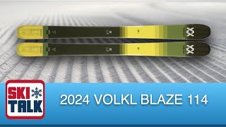 2024 Völkl Blaze 114 SkiTalkcom Review [upl. by Aled]