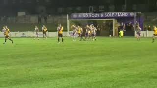 Congleton Town Vs Barnton FC great free kick [upl. by Byrom498]