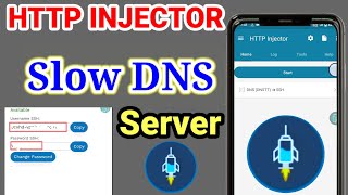 How to setup HTTP injector slow DNS server settings for secure browsing [upl. by Tirrej]