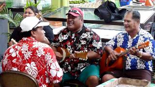 Traditional Tahiti Music at the Papeete Market [upl. by Martel]