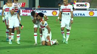 محمد عاطف يسجل هدف الزمالك الأول أمام زد  الدوري المصري 20232024 [upl. by Znerol189]