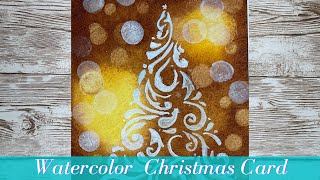 Watercolor Christmas Cards [upl. by Becky]