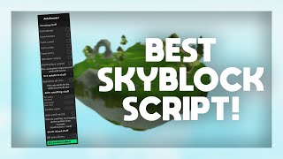 NEW OVERPOWERED Skyblock HACKS  SCRIPTS [upl. by Tamar]