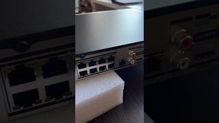 Unboxing Hikvision NVR DS7608NXIK28P [upl. by Mairem687]