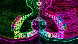 HICKORY DICKORY DOCKNURSERY RHYMES FLOW EFFECTS WITH NEON AND COLOR CHANGER [upl. by Ly]