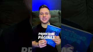 PRIMEIRAS PÁGINAS do MEU LIVRO ⚡️ [upl. by Sadiras19]