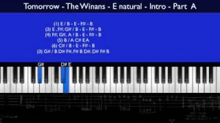 Tomorrow  The Winans Part 1  Piano Tutorial [upl. by Ecirum]