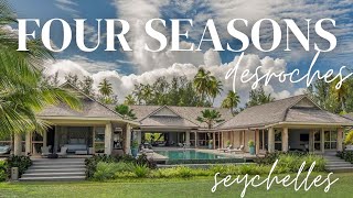 INCREDIBLE Four Seasons Residence at Desroches Island in Seychelles [upl. by Yaned]