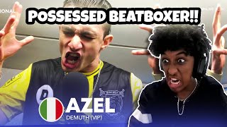 AZEL 🇮🇹  DEMUTH VIP  YOLOW Beatbox Reaction [upl. by Sairacaz395]