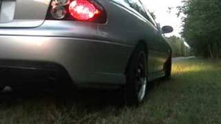 2004 GTO Pacesetter Headers Spintech Mufflers Rev amp Take Off [upl. by Yllus]