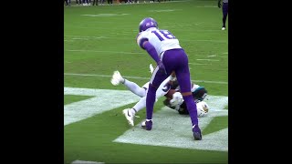 Montaric Brown intercepts the Sam Darnold pass vs Minnesota Vikings [upl. by Rubi652]