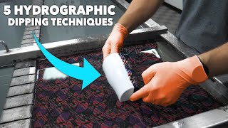 Top 5 Hydrographics Dipping Techniques [upl. by Assital497]