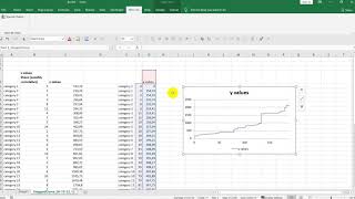 Automated way of creating a stepped curve chart in Excel aka KaplanMeier and LogRank [upl. by Yenaffit]