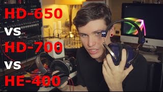 HE400 vs HD650 vs HD700 [upl. by Ostler]