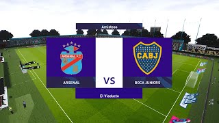 PES 2021  Liga Master 28  Arsenal vs Boca Juniors  Amistoso de Pretemporada [upl. by Kealey304]