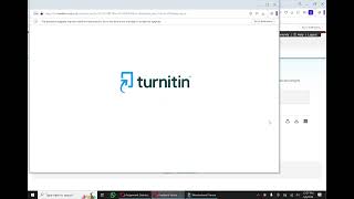 How to check plagiarism in Turnitin student account [upl. by Aillicec]