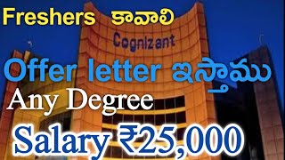 Cognizant Recruitement 2024 🔥  Work from Home Jobs  Jobs in Hyderabad  Free Job Information [upl. by Afatsom]