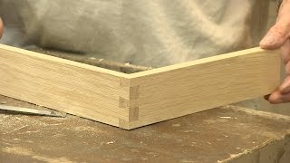 How to make a Dovetail Joint  The Three Joints   Paul Sellers [upl. by Attolrac]