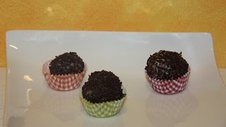 Cómo hacer trufas de galletas de oreo [upl. by Leamsi]