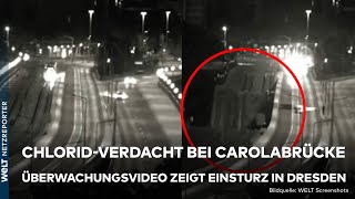 CAROLABRÜCKE ChloridVerdacht Ist das die Ursache für das EinsturzDrama in Dresden [upl. by Durward]