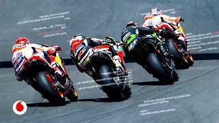 Cámaras imposibles para ver el espectáculo de MotoGP [upl. by Llevaj]