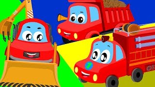 Truck Song  Little Red Car Shows For Toddlers  Cartoon Video For Children by Kids Channel [upl. by Salkcin79]