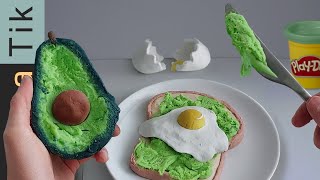 ASMR with PLAY DOH I FAILED cooking class [upl. by Rosetta]