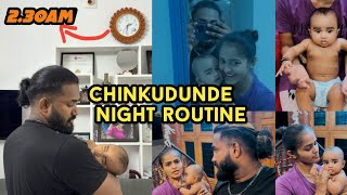 chinkudunde night routine 😴diyafavasofficial 😍couple vlog💏 [upl. by Edroi]