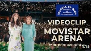 Vidéo clip  Étude Biblique Sœur Maria Luisa  Movistar Arena Bogota  27 octobre 2024 [upl. by Aserej36]