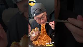 spicy food eating asmr part14 shorts spicyfood mukbang [upl. by Raddie940]