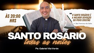 SANTO ROSÁRIO  TODAS AS NOITES  30102023 [upl. by Noir]