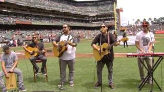 Falling Acoustic  IRATION 20140712  SF Giants [upl. by Tik]