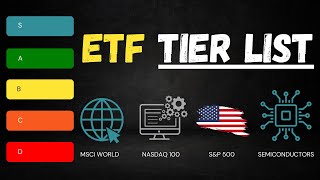 Die besten und schlechtesten ETFs 2024  ETF TIER LIST [upl. by Edniya]