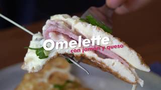 CÓMO HACER UN OMELETTE SALUDABLE [upl. by Ardnuhs]