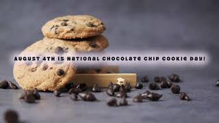 Mark Your Calendar National Chocolate Chip Cookie Day [upl. by Sela457]